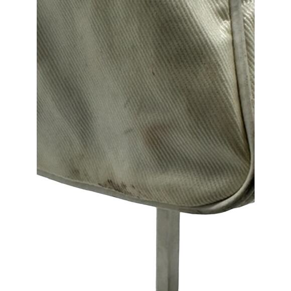 Gucci Web Britt Dialux Cream Leather Boston Bag*GG LOGO*Red Green Stripes! - Picture 8 of 16